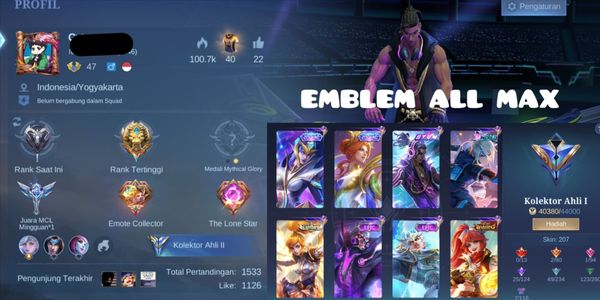 AKUN MURAH BRODY STUN, LING M-WORLD #06