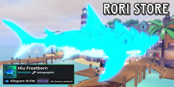 Holographic Frostborn Shark