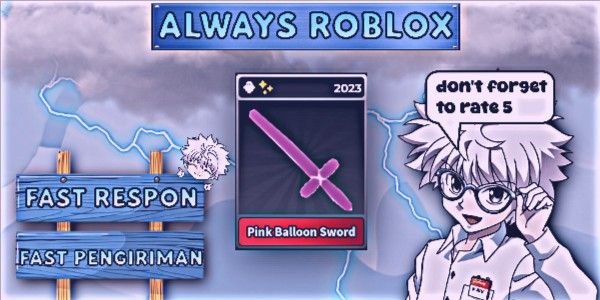 Pink Balloon Sword | Survive The Killer