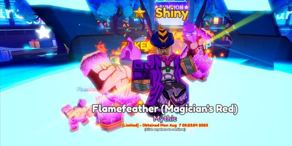 Shiny Flamefeather (Magician's Red) Stat (S/S-/S) - Anime Adventures-AA
