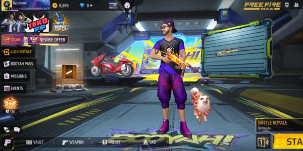 New Free Fire Account Level 10+