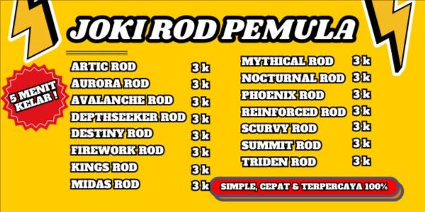 Rod Pemula (Baca Deskripsi !!!)