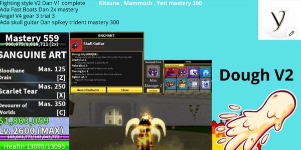 GG Account Blox Fruit Max Level