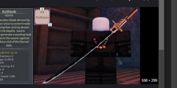 Railblade 3 star damage | Deepwoken