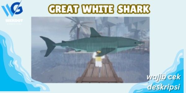 GREAT WHITE SHARK - FISH RBL