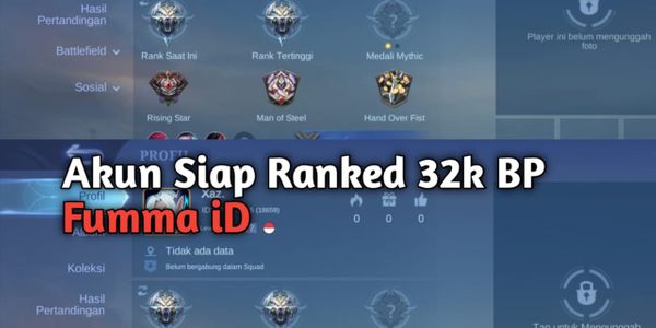 CHEAP LEVEL 8 RANKED ACCOUNT + 32K BP