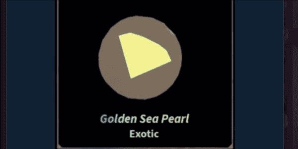 Golden Sea Pearl - Fisch