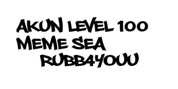 akun meme sea level 100