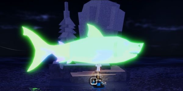 (RARE MUTATION) Aurora Megalodon Fish RBL