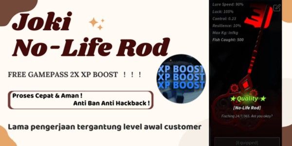 Joki No-Life Rod | Check Description