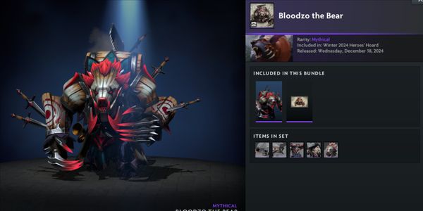 Bloodzo the Bear (Ursa Set Winter 2024 Heroes' Hoard)