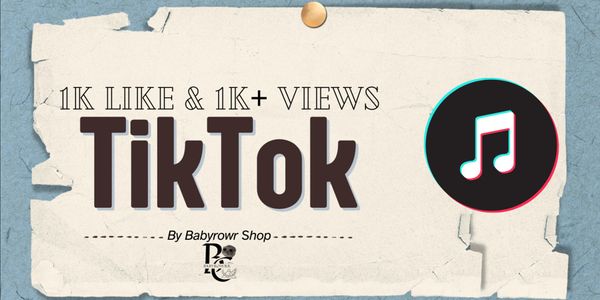 1k Like + Views Tiktok