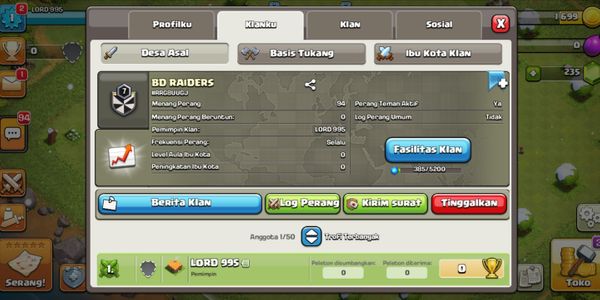 Clan Level 7 CHEAP AND CHEERFUL
