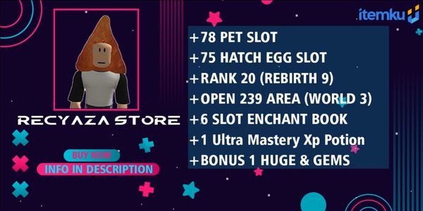 Rank 20 Account - Pet Simulator 99