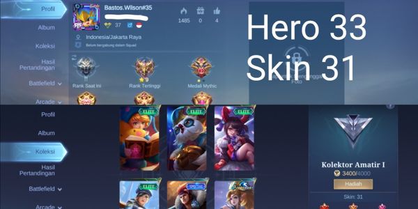 Cheap Mobile Legends Account #GG #Starlight #Smurf