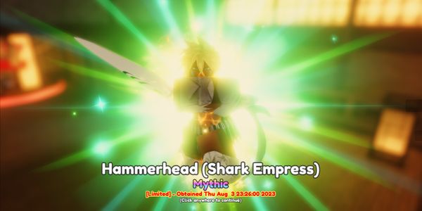 Hammerhead (Shark Empress) || Anime Adventure (Harribu / Harribel) Evo