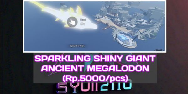 ANCIENT MEGALODON ( SPARKLING SHINY GIANT)