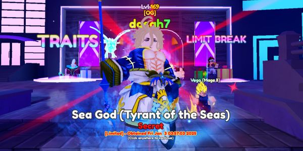 Sea God (Tyrant Of The Seas) | Anime Adventures
