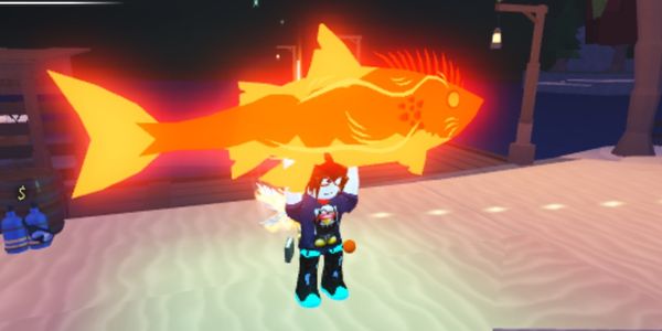 Sparkling Shiny Big Mythical Aurora Trout