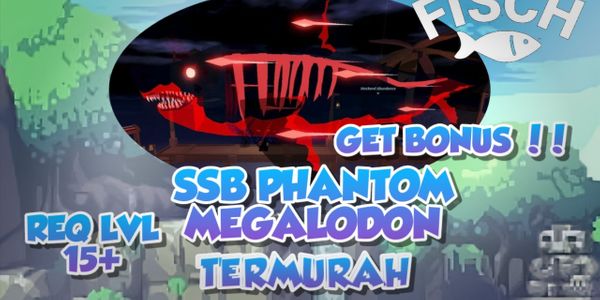 Sparkling Shiny Big Phantom Megalodon