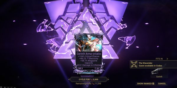 Warframe Riven [Corinth]