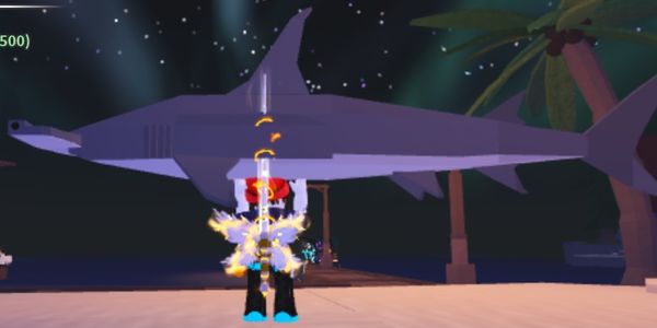 Big Great Hammerhead Shark