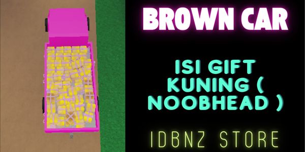 Pink Car isi Gift Kuning ( Noob Head )| Lumber Tycoon 2