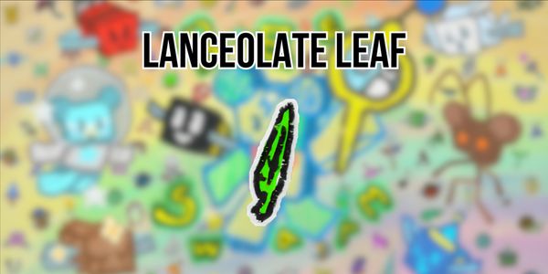 Lanceolate Leaf