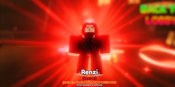 Renzi || Anime Adventures || Old Unit !! (Collectible)