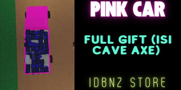 1 Pink Car Full Gift ( Cave Axe )