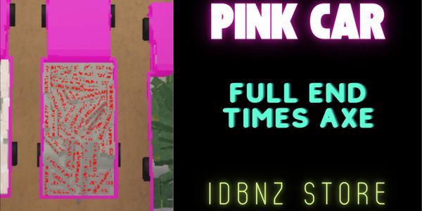 Pink Car End Times Axe | Lumber Tycoon 2