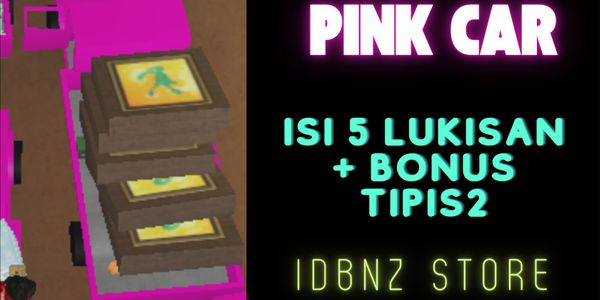 Pink Car isi 5 Lukisan | Lumber Tycoon 2