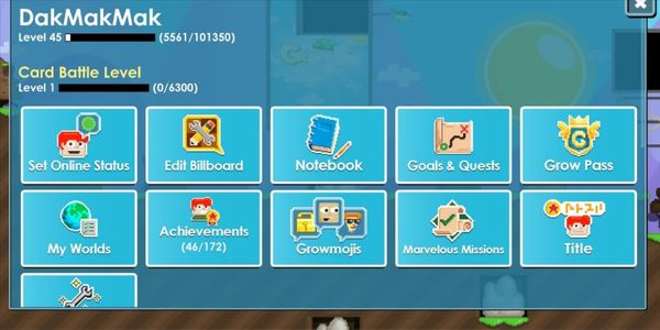 old Growtopia account level 45, Cheap!!