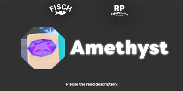 Amethyst (crafting item) - Fisch