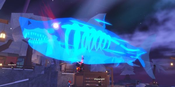 Phantom Megalodon (Sparkling Shiny Mythical) | Limited Fisch