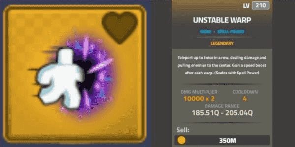 Unstable Warp