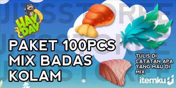 PACKAGE OF 100 POOL BADAS