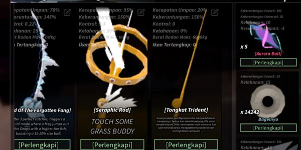 Akun Fisch Level 1000 (MAX)
