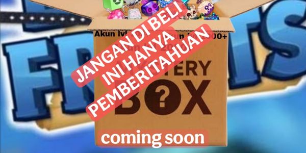 Jangan di beli ini hanya pemberitahuan