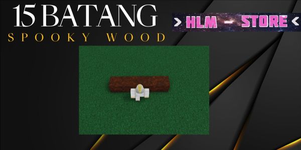 15 Sticks of Spooky Wood