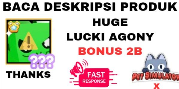 HUGE LUCKI AGONY - TRANSFERRED