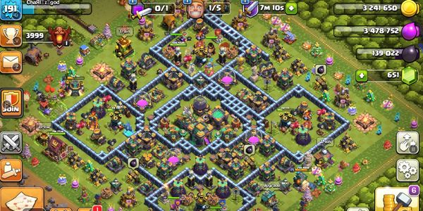Clash Of Clans TH 14 Almost Max Old Hero Night Mode GG Murmer