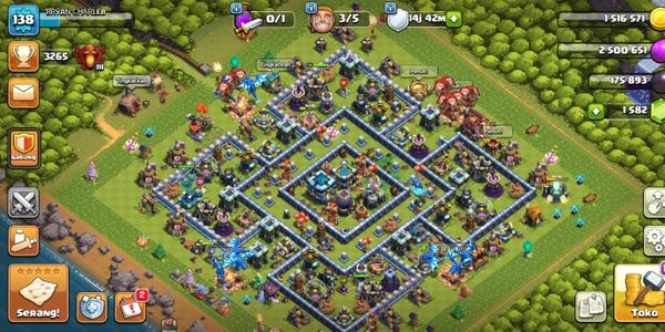 Clash Of Clans TH 13 Semi Max Murmer GG