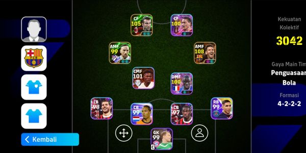 AKUN GANTENG MESSI BLITZ 108 FT SHEVCHENKO COINT 2600