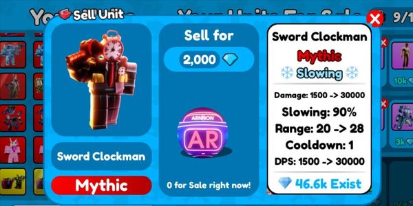 Sword Clockman