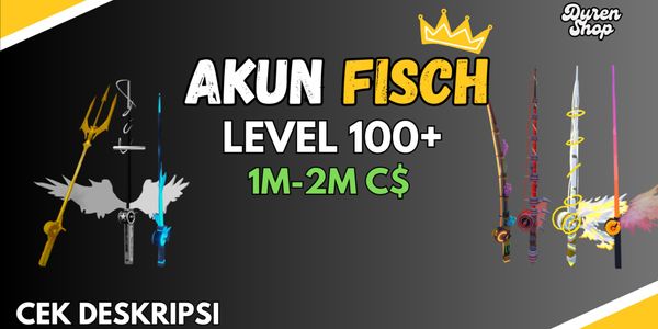 Beli Akun AKUN FISCH LEVEL 100 | ROD OF THE DEPTHS - TRIDENT - HEAVEN'S ...
