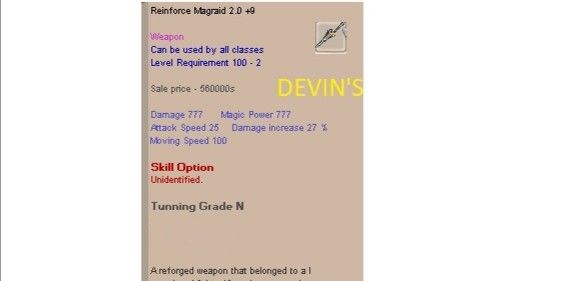 Reinforce Magraid 2.0 +9