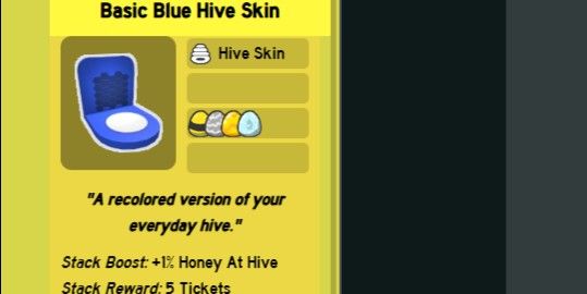 Basic Blue Hive Skin