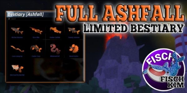 Full ASHFALL Bestiary (Limited Fish)