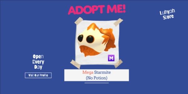 Mega Starmite (No Potion) Adopt Me